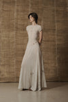 Mutedance 25 Spring/Summer Silk Maxi Dress MD-MD25SS31-HOARY